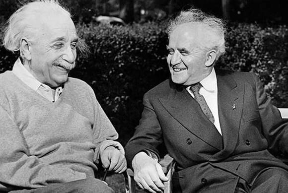 Ben Gurion e Einstaein